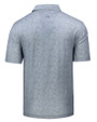 UOP Tigers Cutter & Buck Pike Constellation Print Stretch Mens Polo Polished Medium Gray Mannequin Back