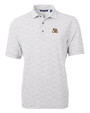 LSU Tigers Cutter & Buck Virtue Eco Pique Botanical Print Recycled Mens Polo POL_MANN_HG 1