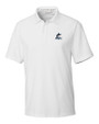 Miami Marlins Cutter & Buck Breakthrough Mens Polo White Mannequin