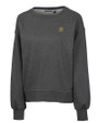 Wichita State Shockers Cutter & Buck Saturday Cotton Blend Womens Crew Neck Sweatshirt Charcoal Heather Mannequin