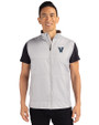 Villanova Wildcats Cutter & Buck Stealth Hybrid Quilted Mens Windbreaker Vest POL_PRO_HG 