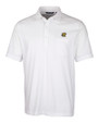 Wichita State Shockers Cutter & Buck Advantage Tri-Blend Jersey Mens Pocket Polo White Mannequin