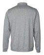 North Carolina A&T Aggies Cutter & Buck Stealth Heathered Quarter Zip Mens Pullover Polished Medium Gray Mannequin Back