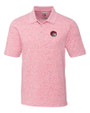 Winston-Salem State Rams Cutter & Buck Advantage Tri-Blend Space Dye Mens Polo Cardinal Red Mannequin
