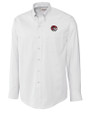 Winston-Salem State Rams Cutter & Buck Epic Easy Care Nailshead Mens Long Sleeve Dress Shirt White Mannequin
