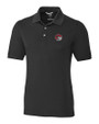 Winston-Salem State Rams Cutter & Buck Advantage Recycled Cotton-Blend Pique Mens Polo Black Mannequin