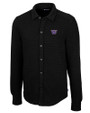 Washington Huskies Cutter & Buck Coastal Shirt Jacket Black Mannequin