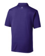 Washington Huskies Cutter & Buck Mens Fusion Polo College Purple Mannequin Back