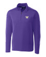 Washington Huskies Cutter & Buck Pennant Sport Half Zip College Purple Mannequin