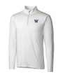 Washington Huskies Cutter & Buck Pennant Sport Half Zip White Mannequin