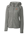 Chicago Bears -  Cutter & Buck Mainsail Sweater-Knit Hoodie Womens Full Zip Jacket POH_MANN_HG 1