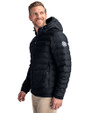 Green Bay Packers Cutter & Buck Mission Ridge Repreve® Eco Insulated Mens Puffer Jacket Black Side