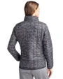 Minnesota Vikings Cutter & Buck Rainier PrimaLoft® Womens Eco Insulated Full Zip Printed Puffer Jacket Black Back