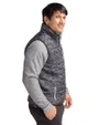 Cutter & Buck Rainier PrimaLoft® Mens Eco Insulated Full Zip Printed Puffer Vest BL PROS_HG 1