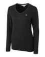 Seton Hall Pirates Cutter & Buck Lakemont Tri-Blend Womens V-Neck Pullover Sweater BL_MANN_HG 