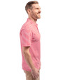 Fresno State Bulldogs Cutter & Buck Virtue Eco Pique Stripe Recycled Mens Big and Tall Polo Red Side