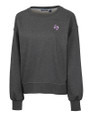 Stephen F Austin Lumberjacks Cutter & Buck Saturday Cotton Blend Womens Crew Neck Sweatshirt Charcoal Heather Mannequin