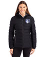 Saint Louis Billikens Cutter & Buck Mission Ridge Repreve® Eco Insulated Womens Puffer Jacket Black Front