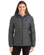 Memphis Tigers Cutter & Buck Mission Ridge Repreve® Eco Insulated Womens Puffer Jacket Elemental Grey Front