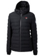 Winston-Salem State Rams Cutter & Buck Mission Ridge Repreve® Eco Insulated Womens Puffer Jacket Black Mannequin