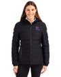 Louisiana Tech Bulldogs Cutter & Buck Mission Ridge Repreve® Eco Insulated Womens Puffer Jacket Black Front