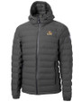 LSU Tigers Cutter & Buck Mission Ridge Repreve® Eco Insulated Mens Puffer Jacket Elemental Grey Mannequin