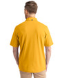 Tennessee Tech Golden Eagles Cutter & Buck Virtue Eco Pique Recycled Mens Polo College Gold Back