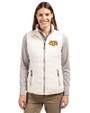 Tennessee Tech Golden Eagles Cutter & Buck Rainier PrimaLoft® Womens Eco Insulated Full Zip Puffer Vest Coconut Front