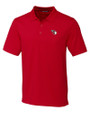 Cleveland Guardians Cutter & Buck Forge Stretch Mens Polo Red Mannequin