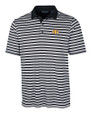Tennessee Tech Golden Eagles Cutter & Buck Big & Tall Forge Polo Multi Stripe Black Mannequin