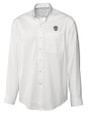 Milwaukee Brewers Stars & Stripes Cutter & Buck Epic Easy Care Fine Twill Mens Big and Tall Dress Shirt White Mannequin