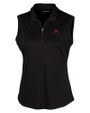 FSU Bobby Bowden Cutter & Buck Forge Stretch Womens Sleeveless Polo Black Mannequin