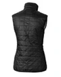 FSU Bobby Bowden Cutter & Buck Rainier PrimaLoft® Womens Eco Insulated Full Zip Puffer Vest Black Mannequin Back