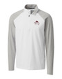 FSU Bobby Bowden Cutter & Buck Response Lightweight Hybrid Quarter Zip Mens Pullover Windbreaker White Mannequin