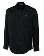Mississippi State Bulldogs Vintage  - Cutter & Buck Epic Easy Care Fine Twill Mens Long Sleeve Dress Shirt Black Mannequin