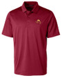 FSU Bobby Bowden Cutter & Buck Prospect Eco Textured Stretch Recycled Mens Short Sleeve Polo Chutney Mannequin
