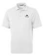 FSU Bobby Bowden Cutter & Buck Virtue Eco Pique Recycled Mens Polo White Mannequin