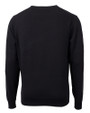 Middle Tennessee Blue Raiders Cutter & Buck Lakemont Tri-Blend Mens V-Neck Pullover Sweater Black Mannequin Back