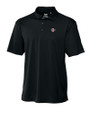 San Diego State Aztecs Cutter & Buck Genre Textured Solid Mens Polo Black Mannequin