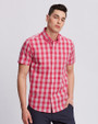 Strive Shadow Plaid Short Sleeve EMB PRO_HG 2