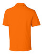 Detroit Tigers Cutter & Buck Genre Textured Solid Mens Polo Tennessee Orange Mannequin Back
