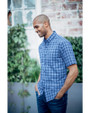 Fremont Check Short Sleeve Dress Shirt TBL_LFS_HG 1