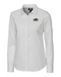 Wisconsin-Milwaukee Panthers Cutter & Buck Stretch Oxford Womens Long Sleeve Dress Shirt White Mannequin