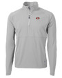 San Francisco 49ers Cutter & Buck Adapt Eco Knit Hybrid Recycled Mens Quarter Zip POL_MANN_HG 1