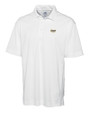 VCU Rams Cutter & Buck Genre Textured Solid Mens Polo White Mannequin