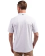 Tampa Bay Buccaneers Cutter & Buck Virtue Eco Pique Tile Print Recycled Mens Big & Tall Polo White Back