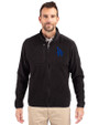 Los Angeles Dodgers Cutter & Buck Cascade Eco Sherpa Mens Big & Tall Fleece Jacket Black Front