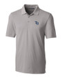 Tampa Bay Rays Cutter & Buck Forge Stretch Mens Big and Tall Polo Polished Medium Gray Mannequin
