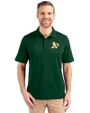 Athletics Cutter & Buck Forge Stretch Mens Big and Tall Polo Hunter Green Front