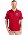 St. Louis Cardinals- Cutter & Buck Forge Stretch Mens Big and Tall Polo Cardinal Red Front
